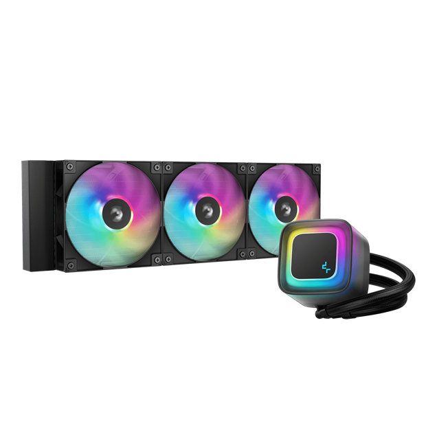 DeepCool LE360 V2 360mm Liquid CPU Cooler with Triple 120mm ARGB Fans